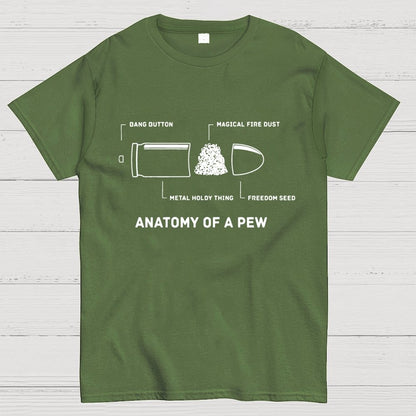 Anatomy Of A Pew Geek T-Shirt