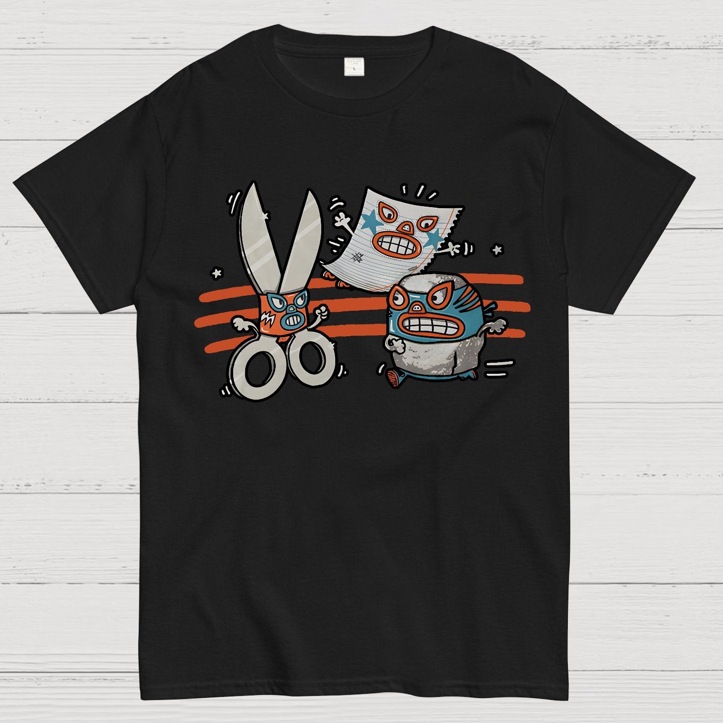 Rock, Paper, Scissor Geek T-Shirt