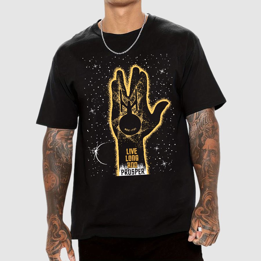 Live Long And Prosper Geek T-Shirt