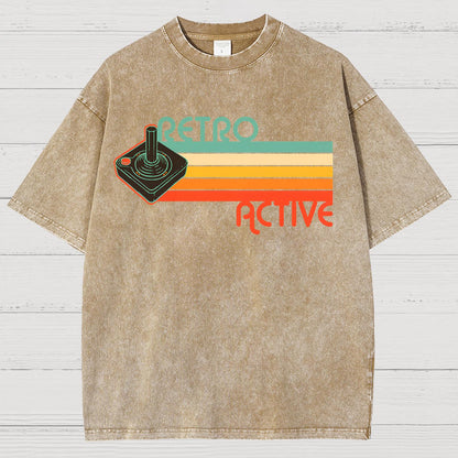 Retro Active Vintage Distressed T-shirt