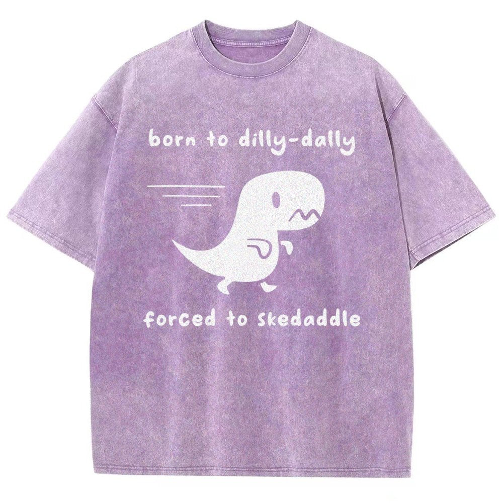 Forced To Skedaddle Vintage Distressed T-shirt