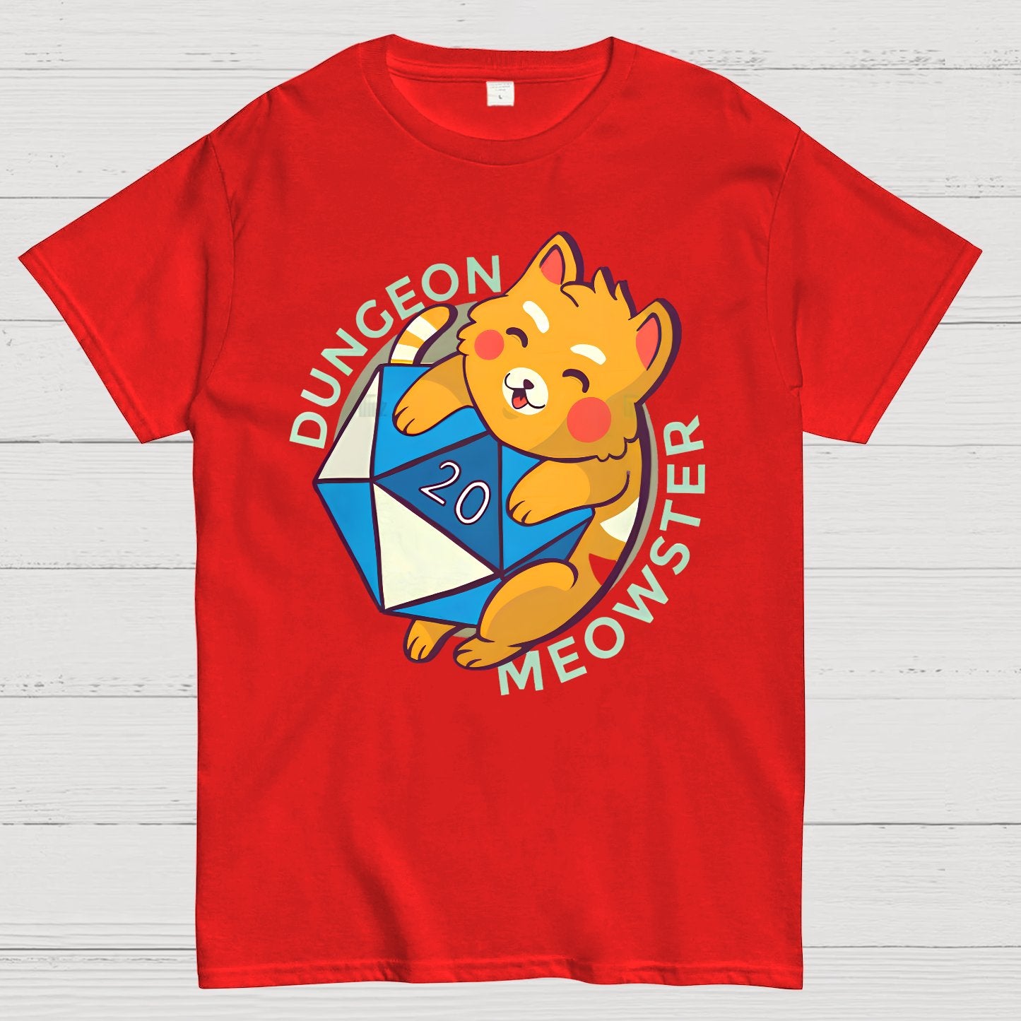 Dungeon Meow Geeky T-Shirt