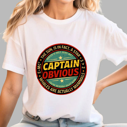 Captain Obvious Geek T-Shirt