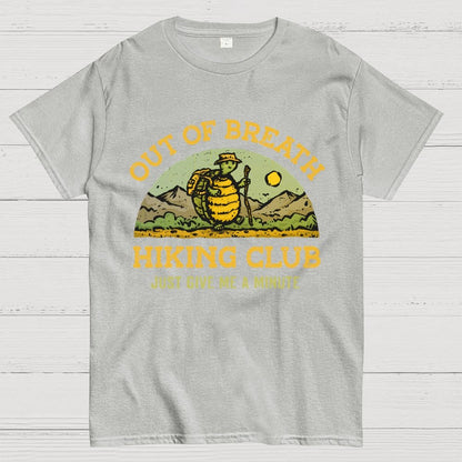 Out Of Breath Hiking Club Geek T-Shirt