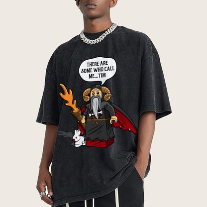 Call Me Tim Vintage Distressed T-shirt