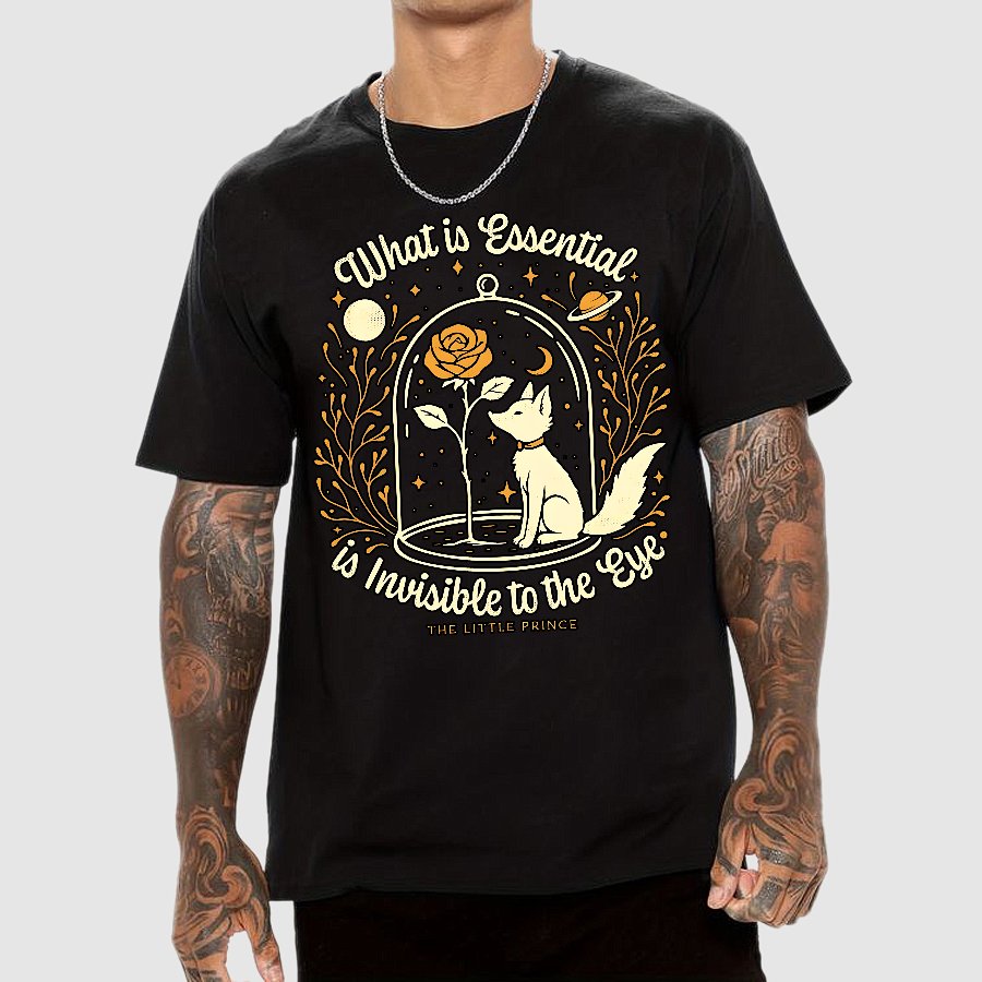 The Rose And The Fox Geek T-Shirt