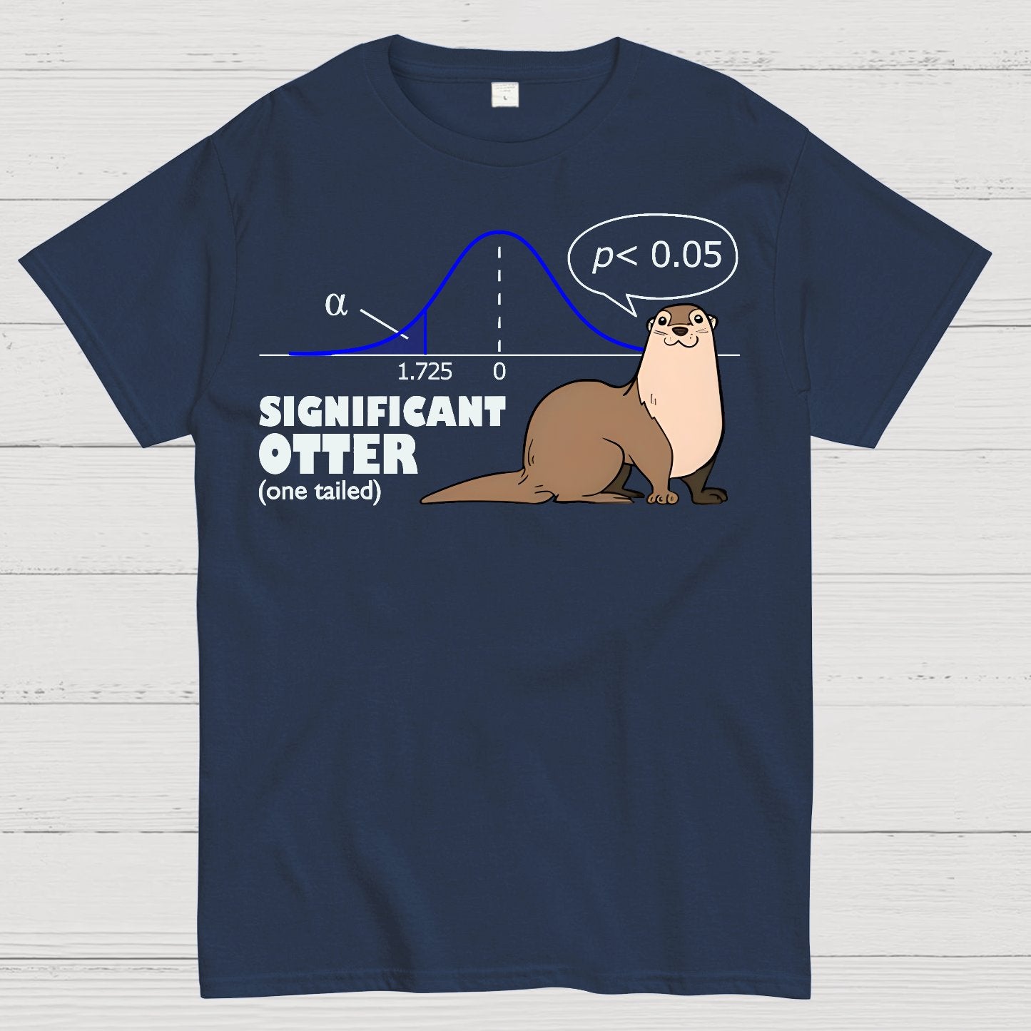 Significant Otter (One Tailed) Geek T-Shirt