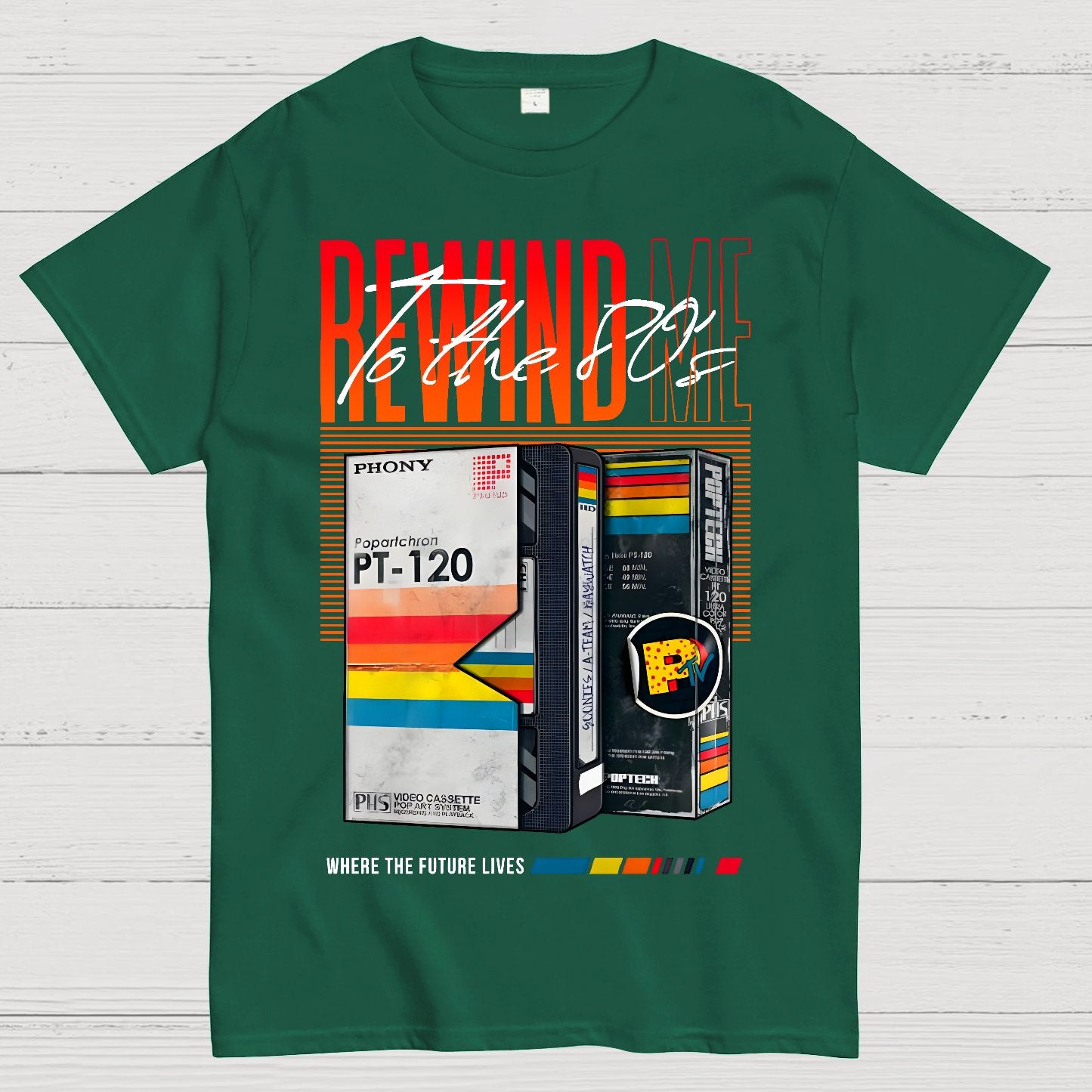 Rewind Me to The 80's Geek T-Shirt