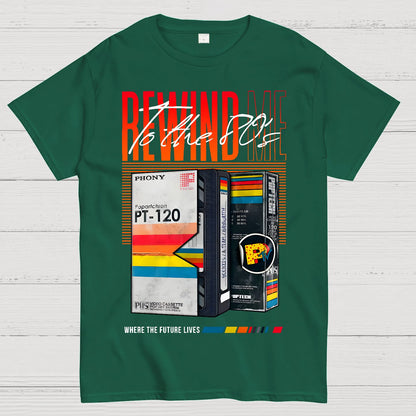 Rewind Me to The 80's Geek T-Shirt