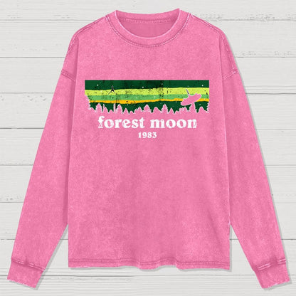 Vintage Forest Glade Washed Long Sleeve Tee