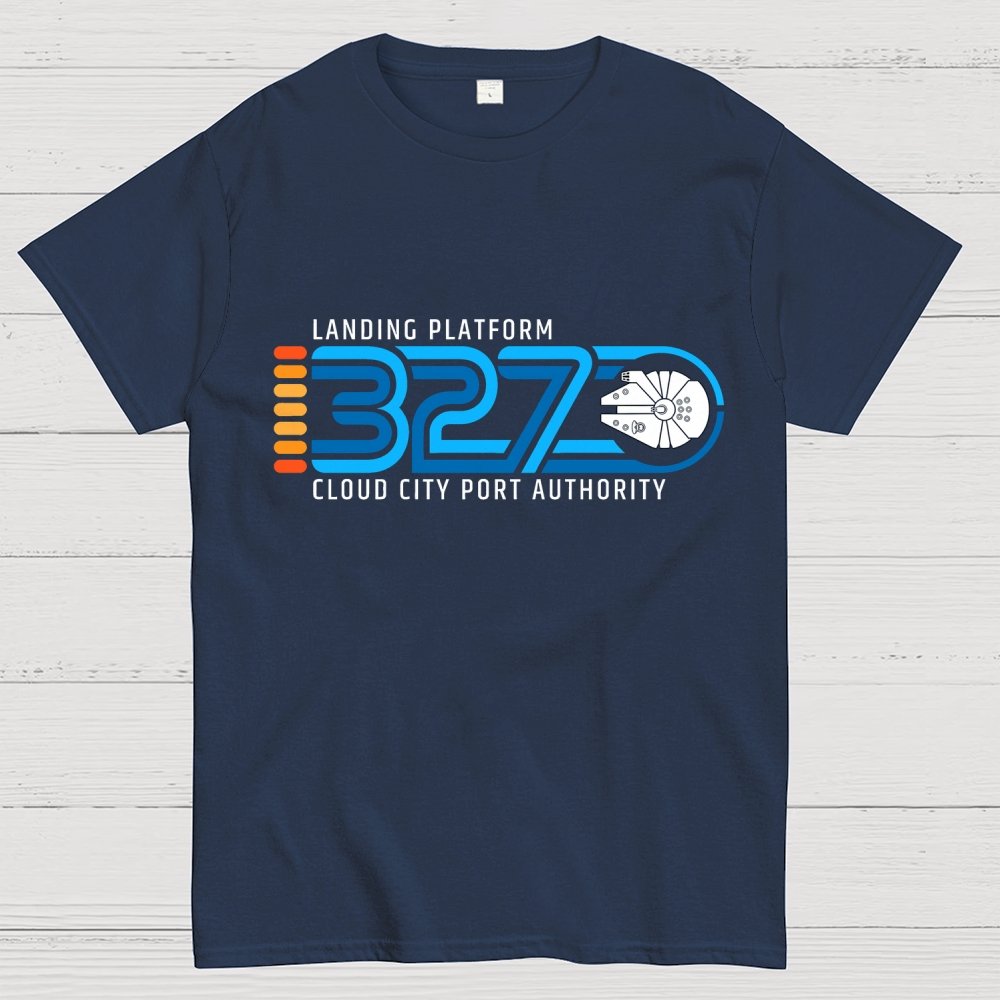 Landing Platform 327 Unisex Geek T-Shirt