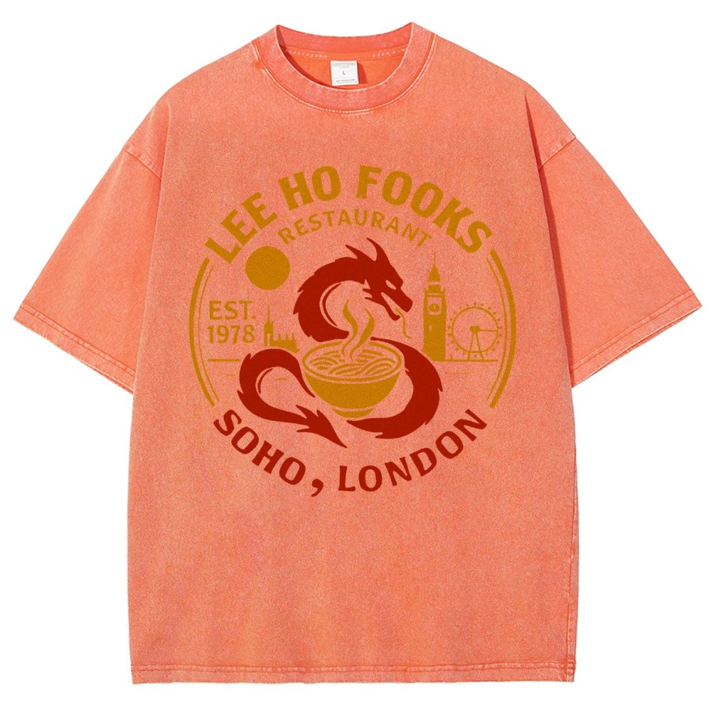 Lee Ho Fooks Chinese Restaurant Vintage Distressed T-shirt
