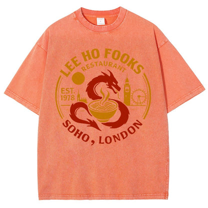 Lee Ho Fooks Chinese Restaurant Vintage Distressed T-shirt