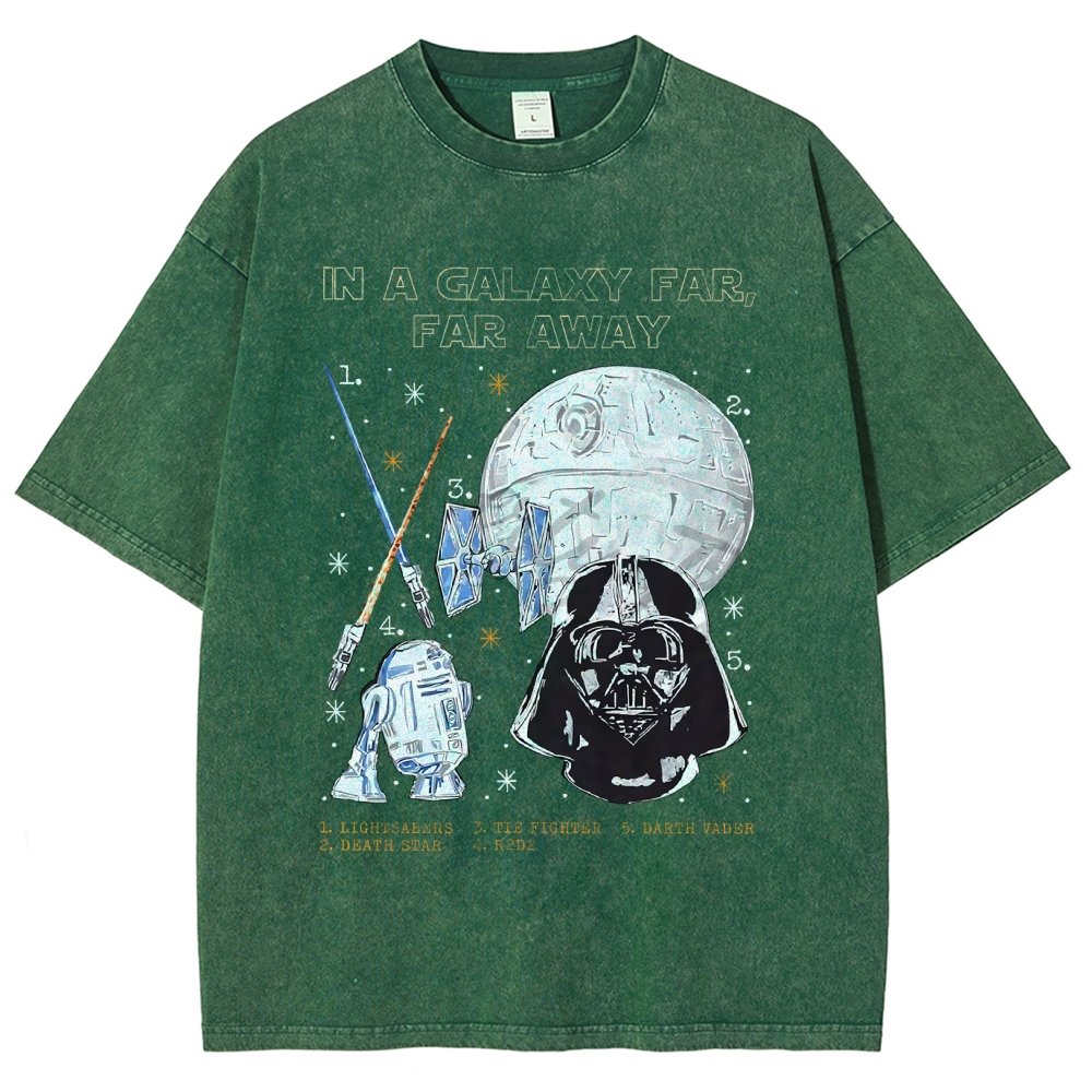 In A Mysterious Galaxy Vintage Distressed T-shirt