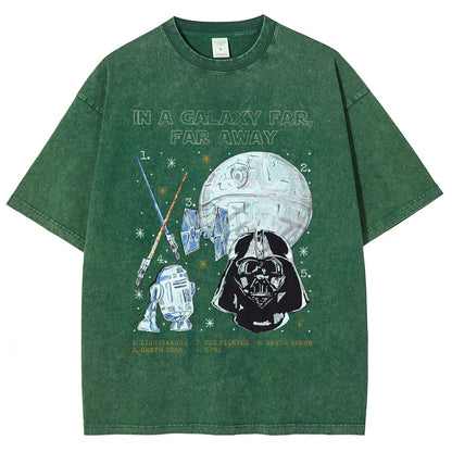 In A Mysterious Galaxy Vintage Distressed T-shirt