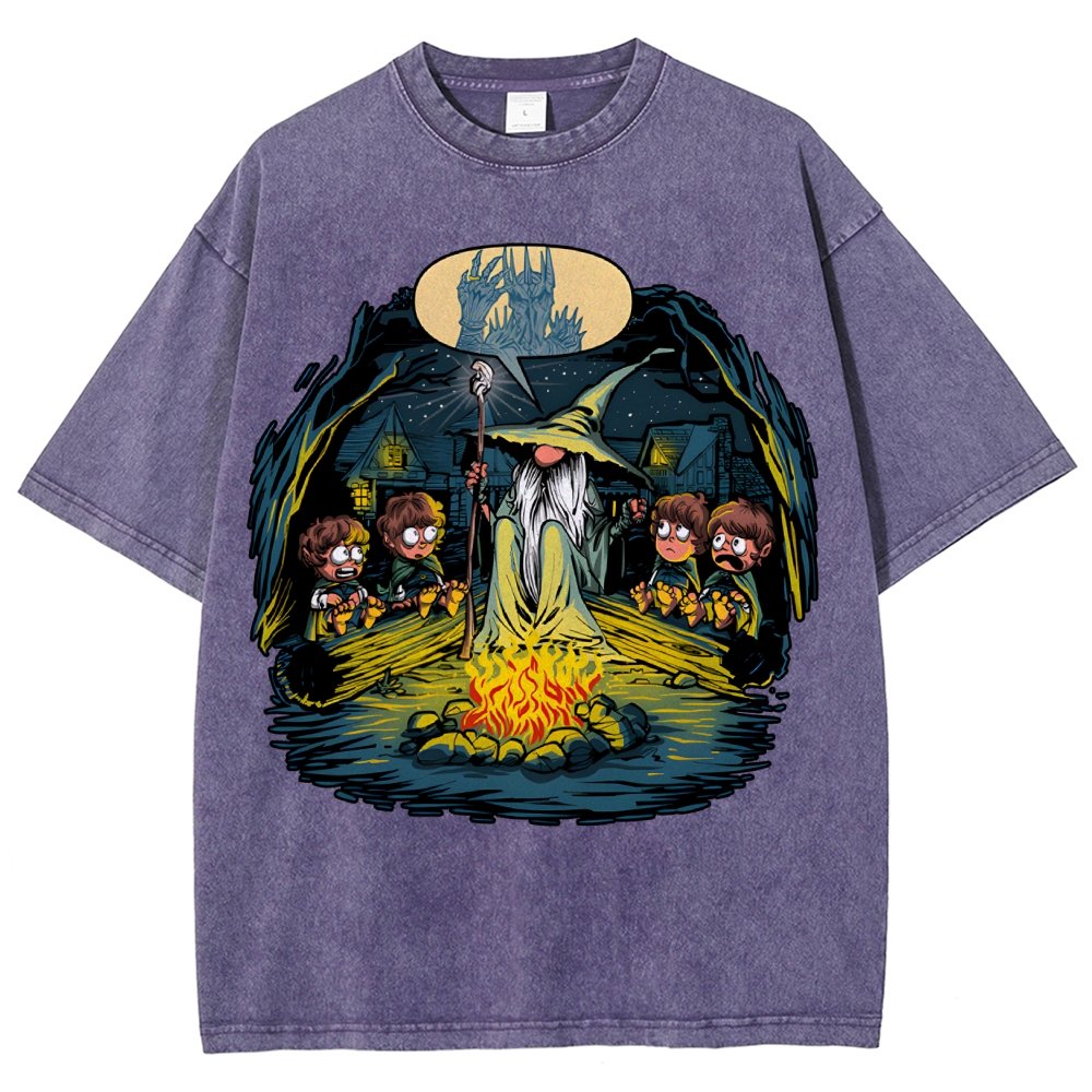 Beware of the Dark One Vintage Distressed T-shirt
