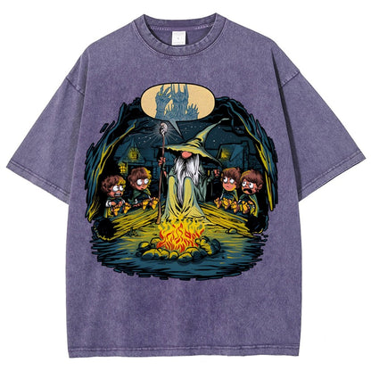 Beware of the Dark One Vintage Distressed T-shirt