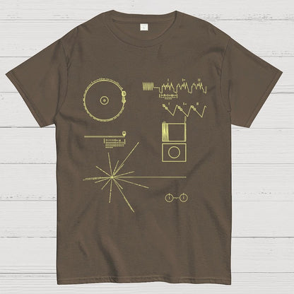 The Voyager Golden Record Geek T-Shirt