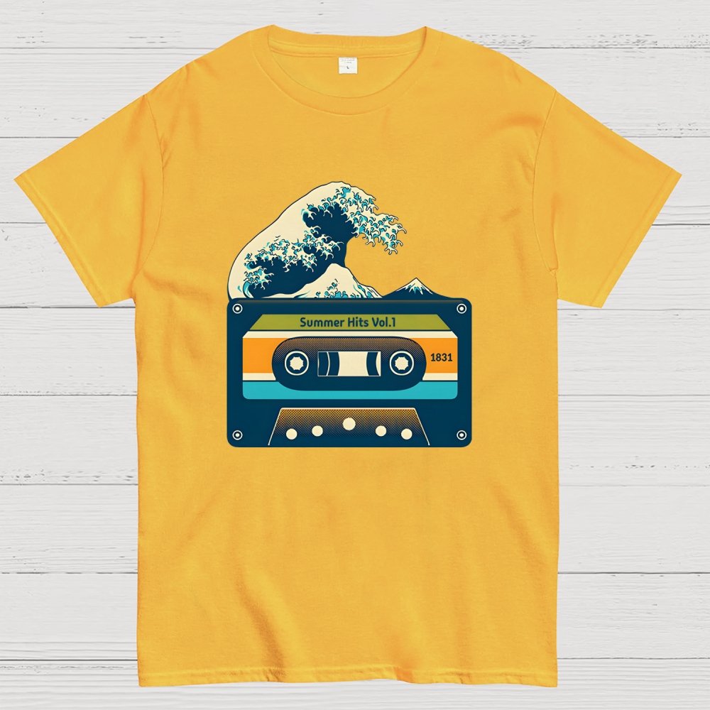 Summer Hits Of Kanagawa Cassette Geek T-Shirt