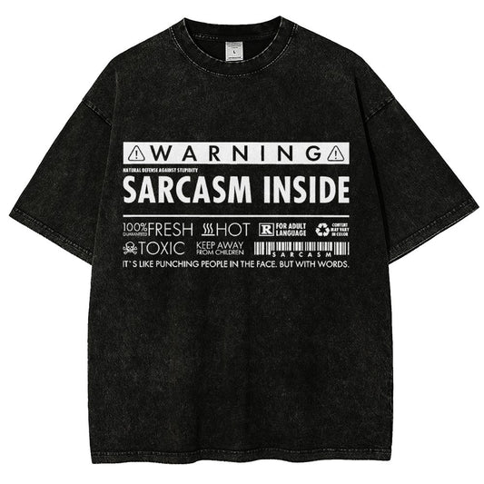 Sarcasm Inside Vintage Distressed T-shirt