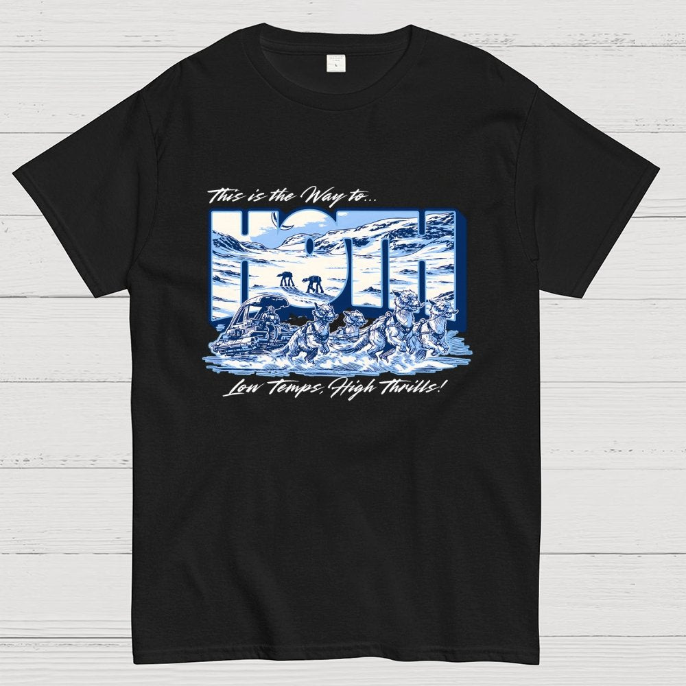 Low Temps, High Thrills Geek T-Shirt