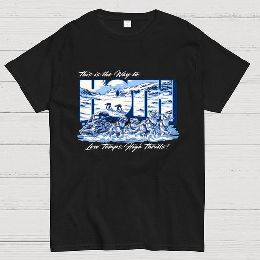 Low Temps, High Thrills Geek T-Shirt