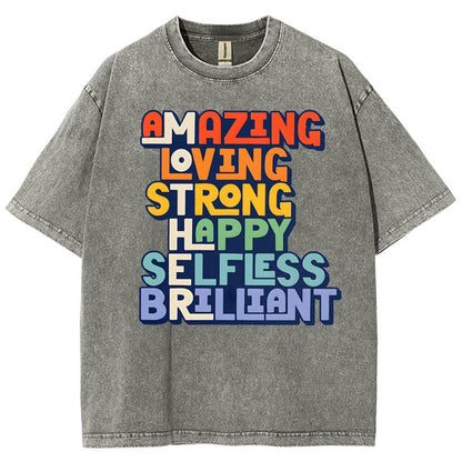 Amazing Mother Vintage Distressed T-shirt