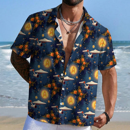 Flower Space Explorer Art Geek Hawaiian Shirt