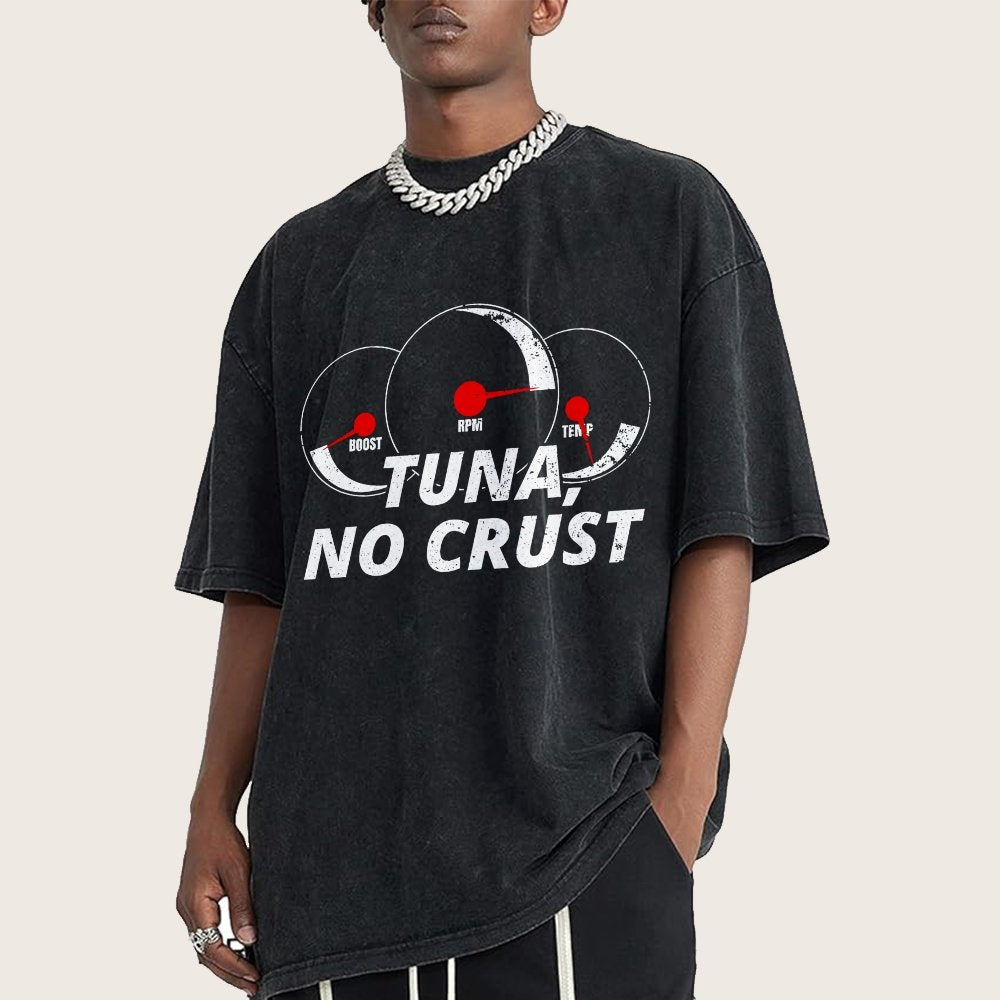 TUNA. NO CRUST Vintage Distressed T-shirt