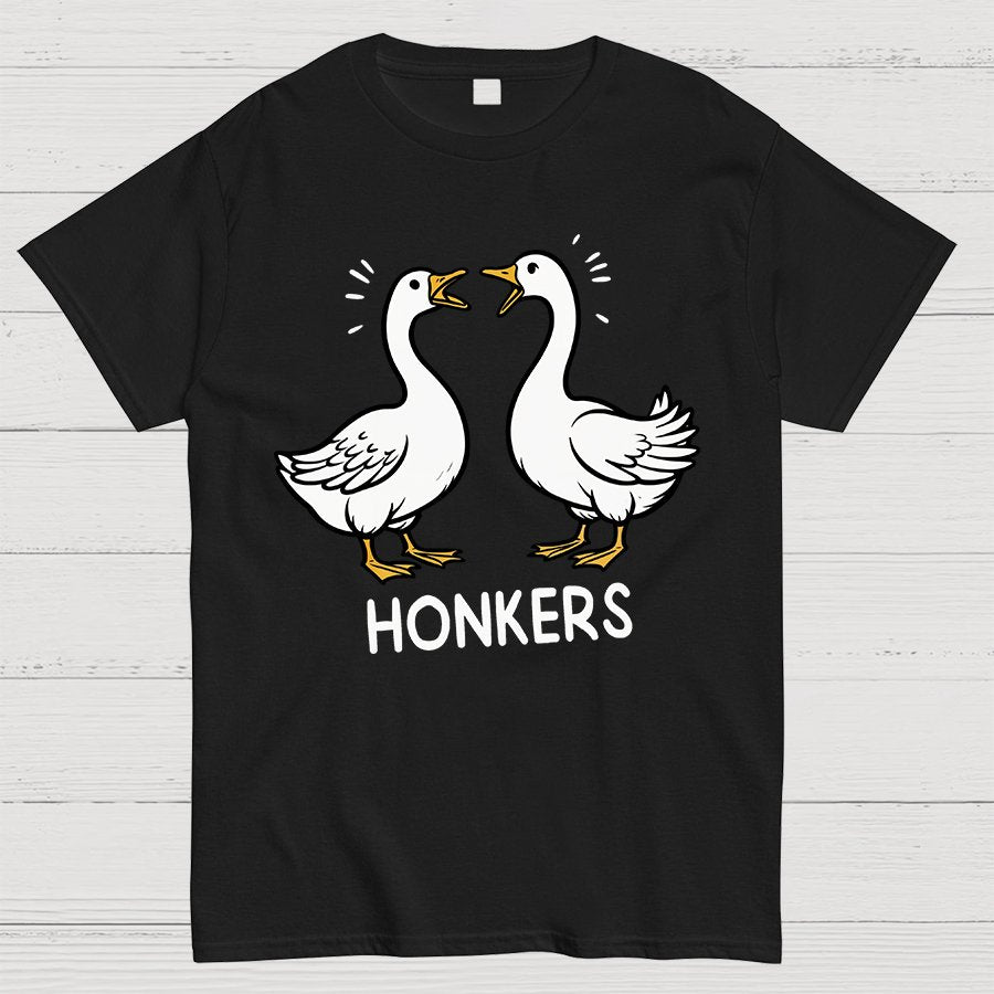 Honkers Funny Goose Geeky T-Shirt