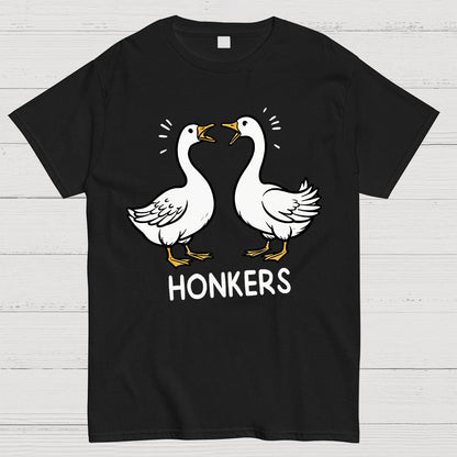 Honkers Funny Goose Geeky T-Shirt