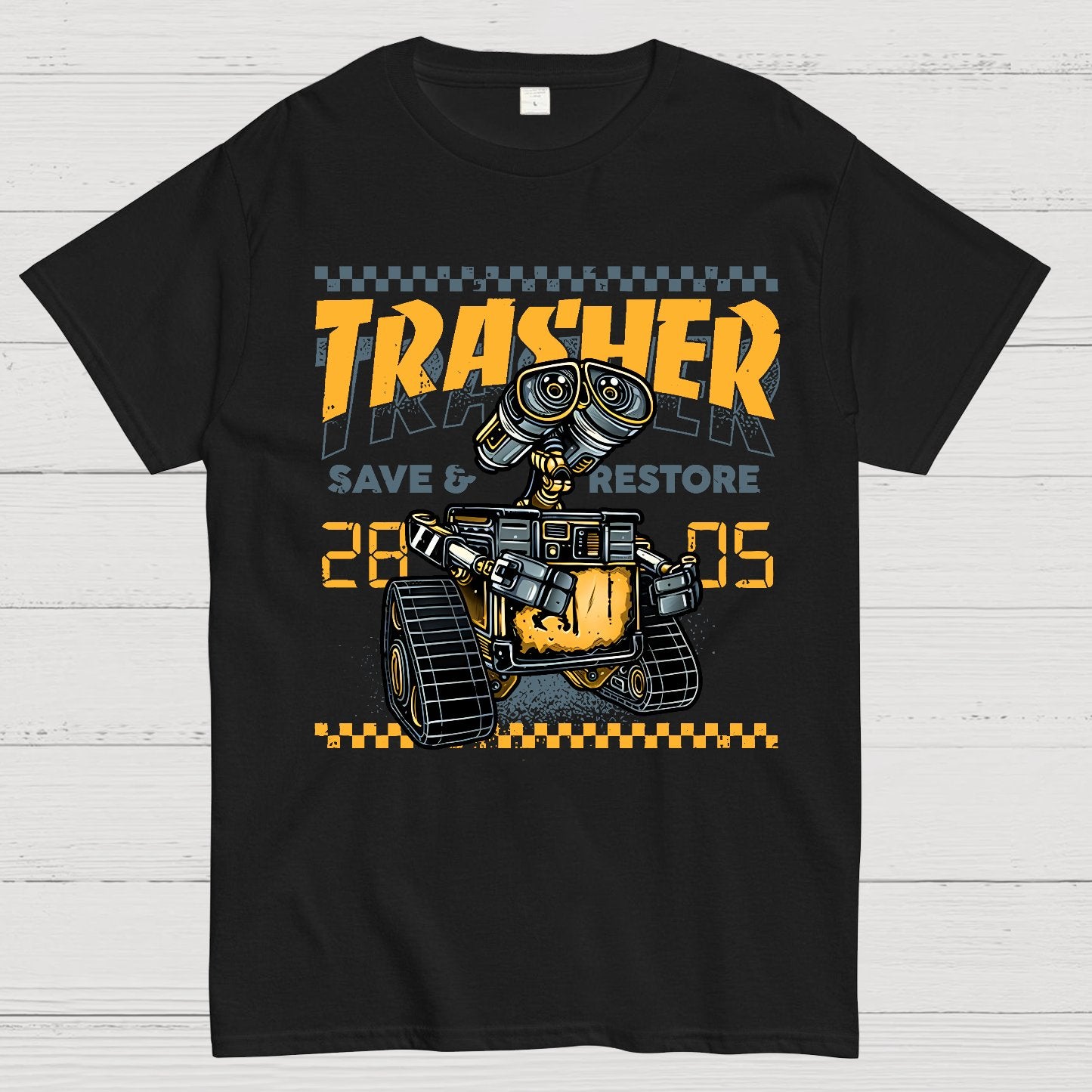 Trasher Save and Restore Geek T-Shirt