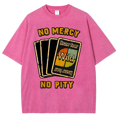 No Mercy No Pity Vintage Distressed T-shirt