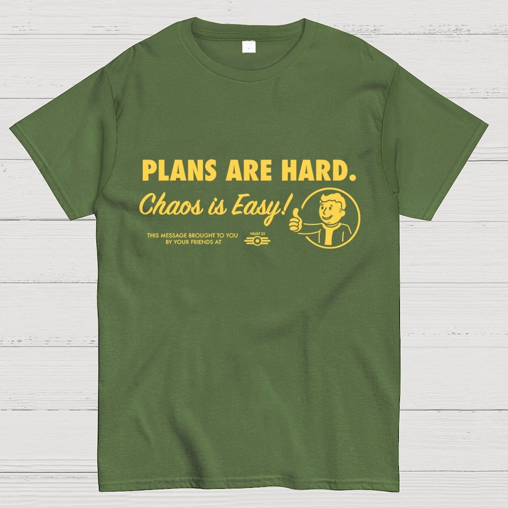Chaos Is Easy Geek T-Shirt
