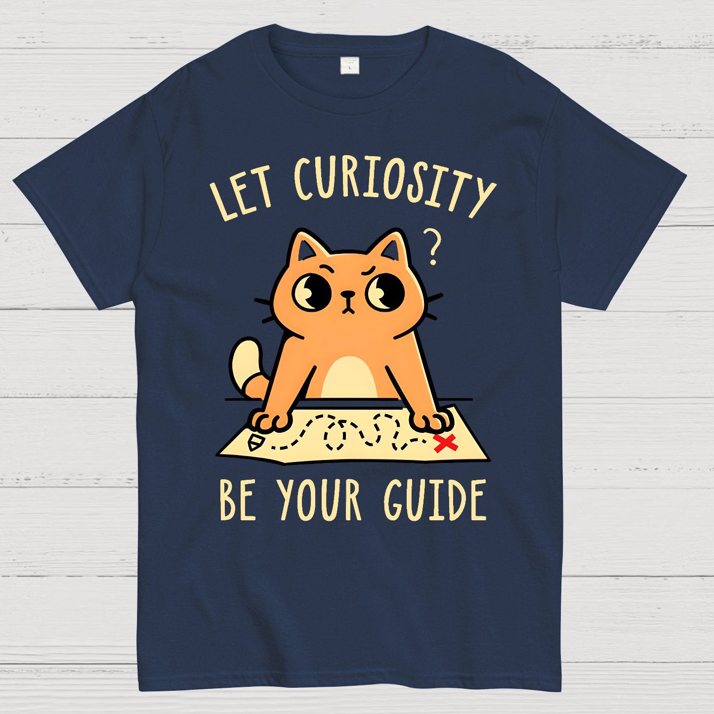 Let Curiosity Be Your Guide Geek T-Shirt