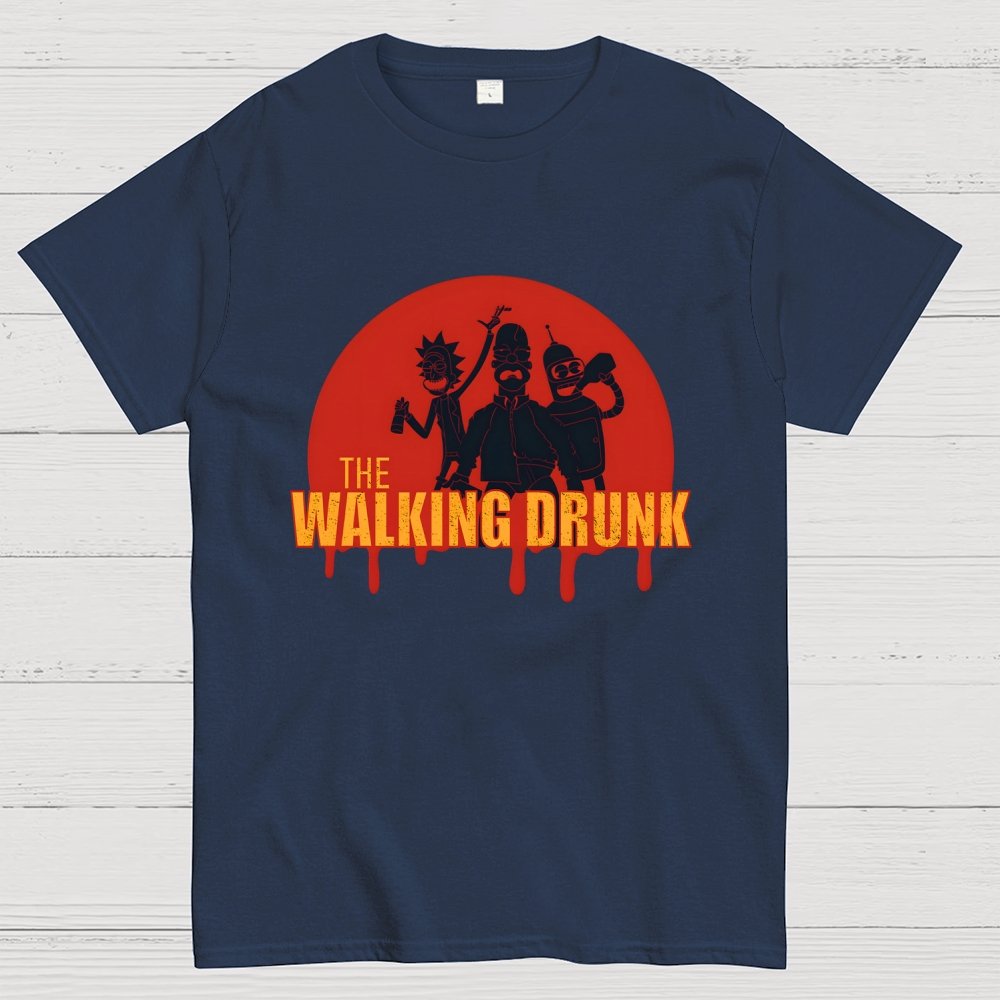The Walking Drunk Geek T-Shirt