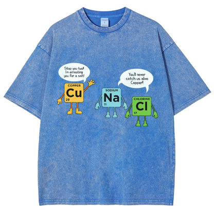 Science Funny Scientist Nerd Geeks Vintage Distressed T-shirt