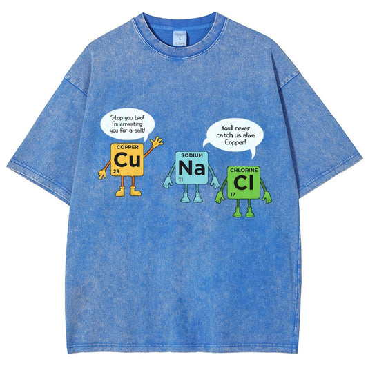 Science Funny Scientist Nerd Geeks Vintage Distressed T-shirt