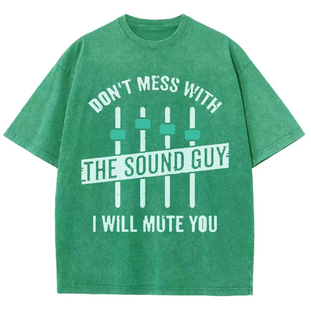 I Will Mute You Vintage Distressed T-shirt