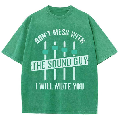 I Will Mute You Vintage Distressed T-shirt