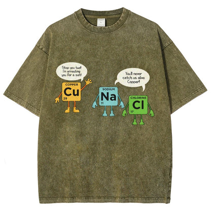 Science Funny Scientist Nerd Geeks Vintage Distressed T-shirt