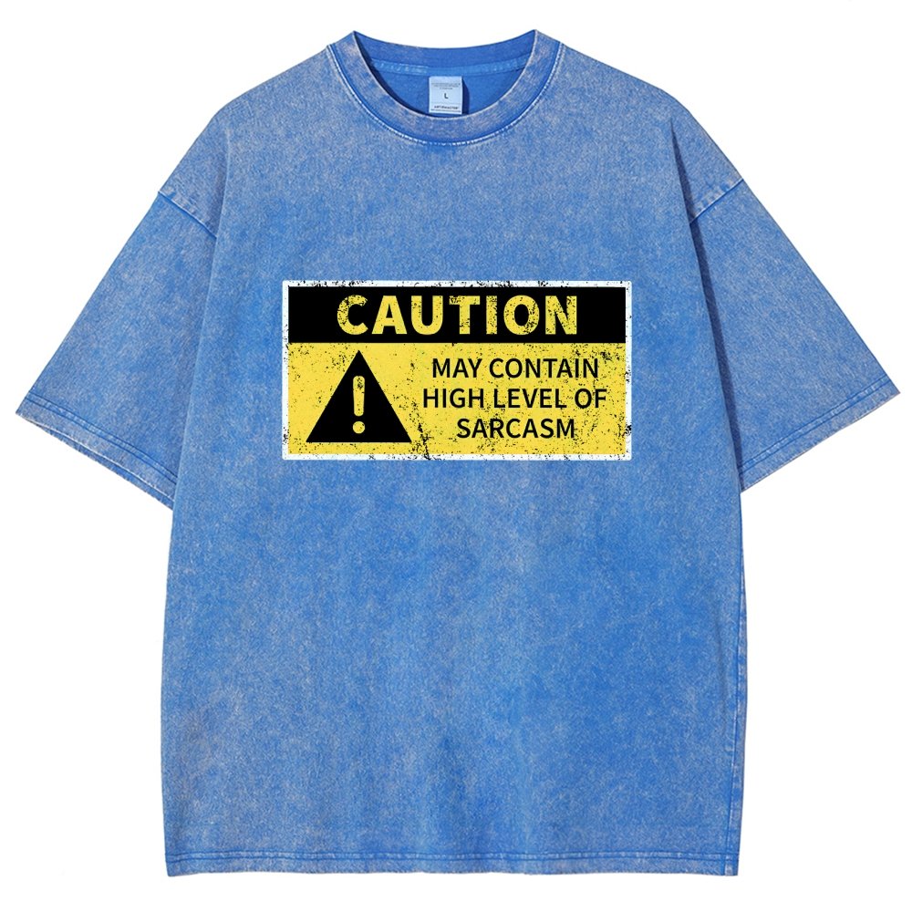 High Level Sarcasm Vintage Distressed T-shirt
