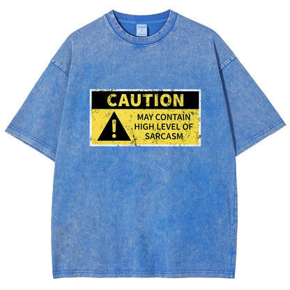 High Level Sarcasm Vintage Distressed T-shirt