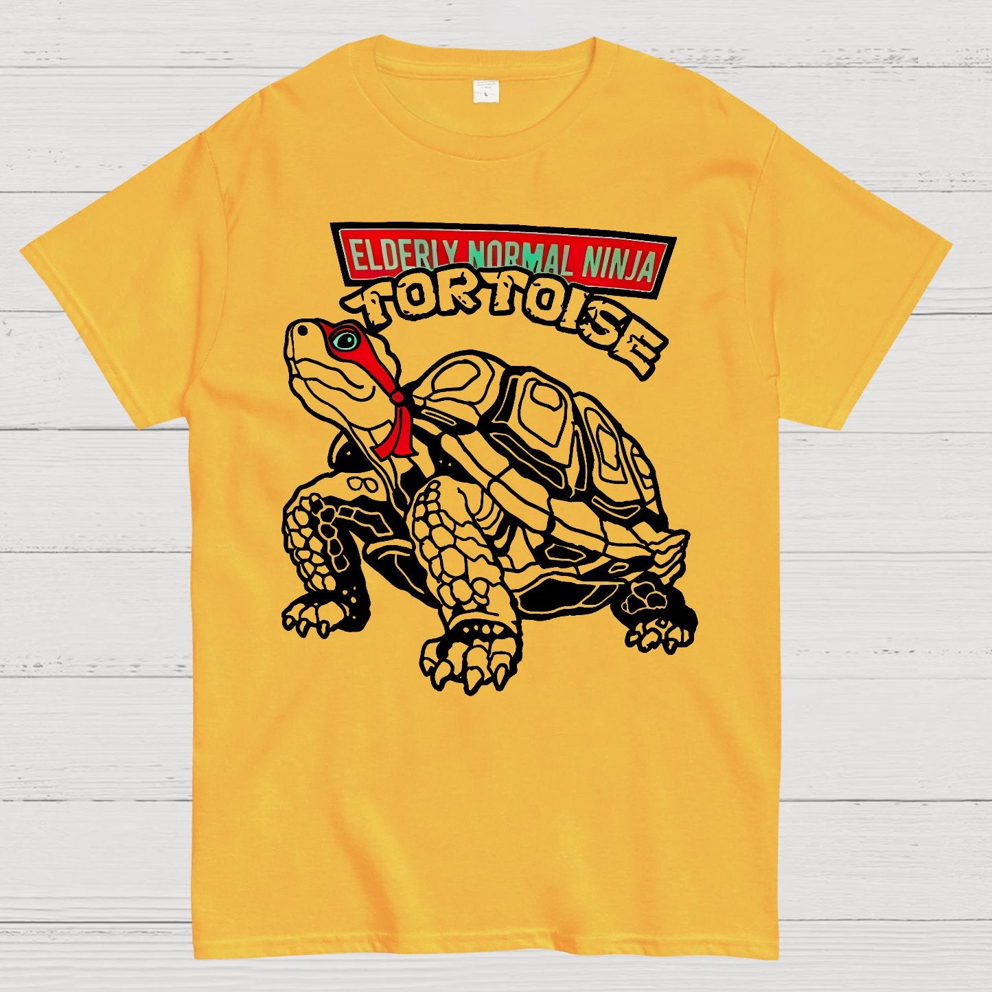 Elderly Normal Ninja Geek T-Shirt