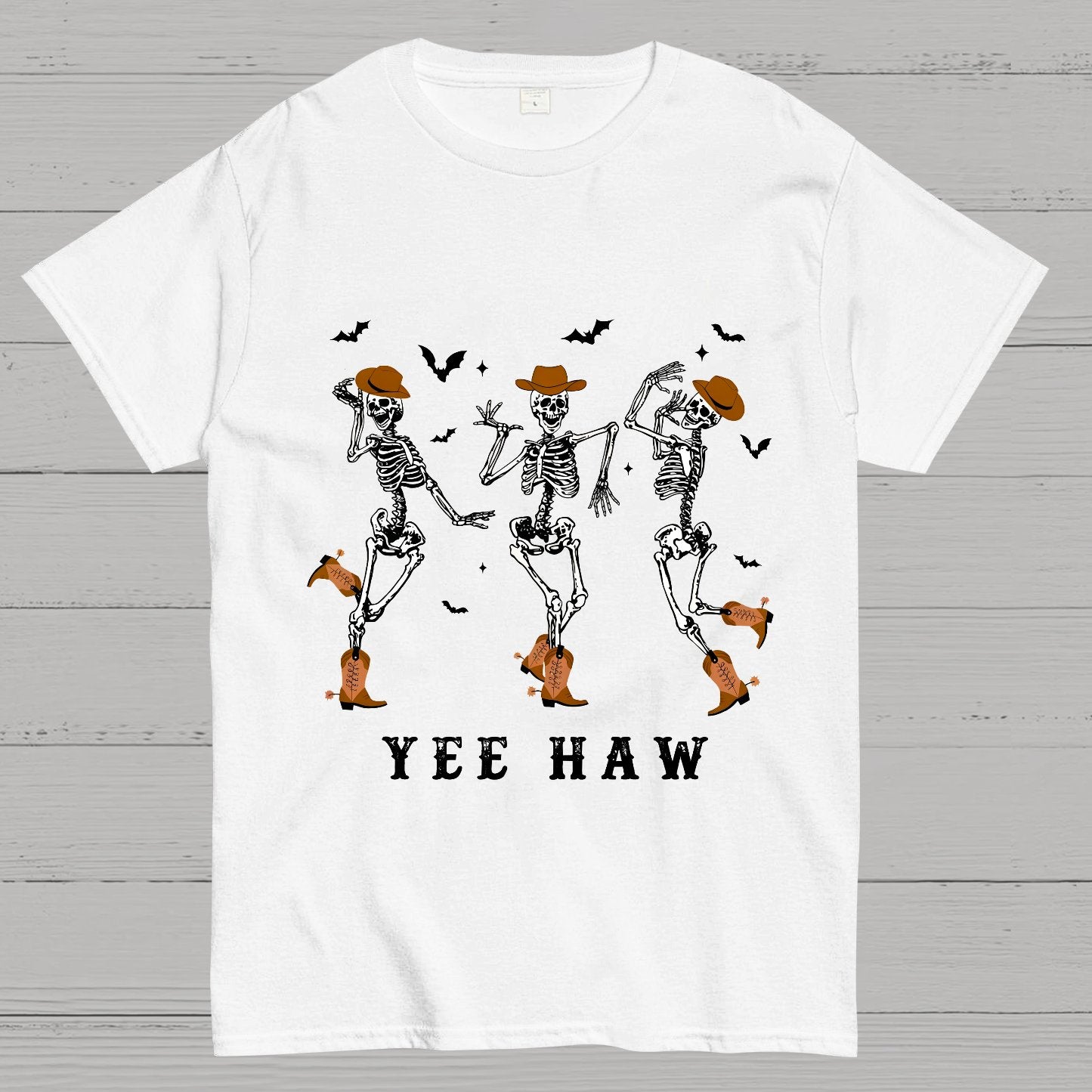 Dancing Skeleton Halloween Geeky T-Shirt