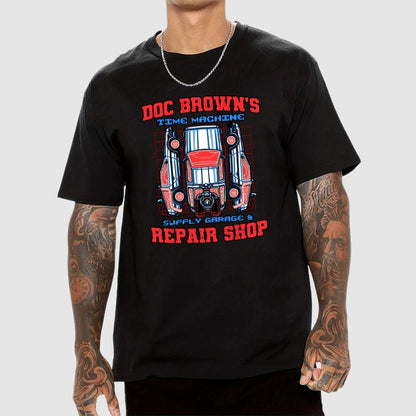 Time Machine Repair Shop Geek T-Shirt
