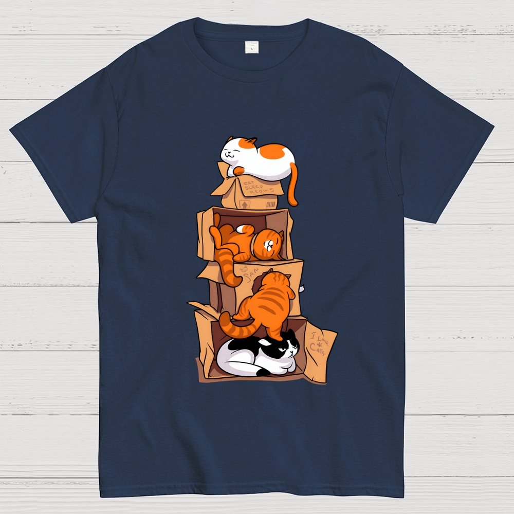 Funny Cat Geek T-Shirt 2510000738
