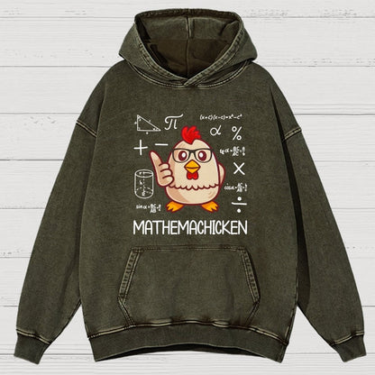 Math Pun Vintage Distressed Hoodie