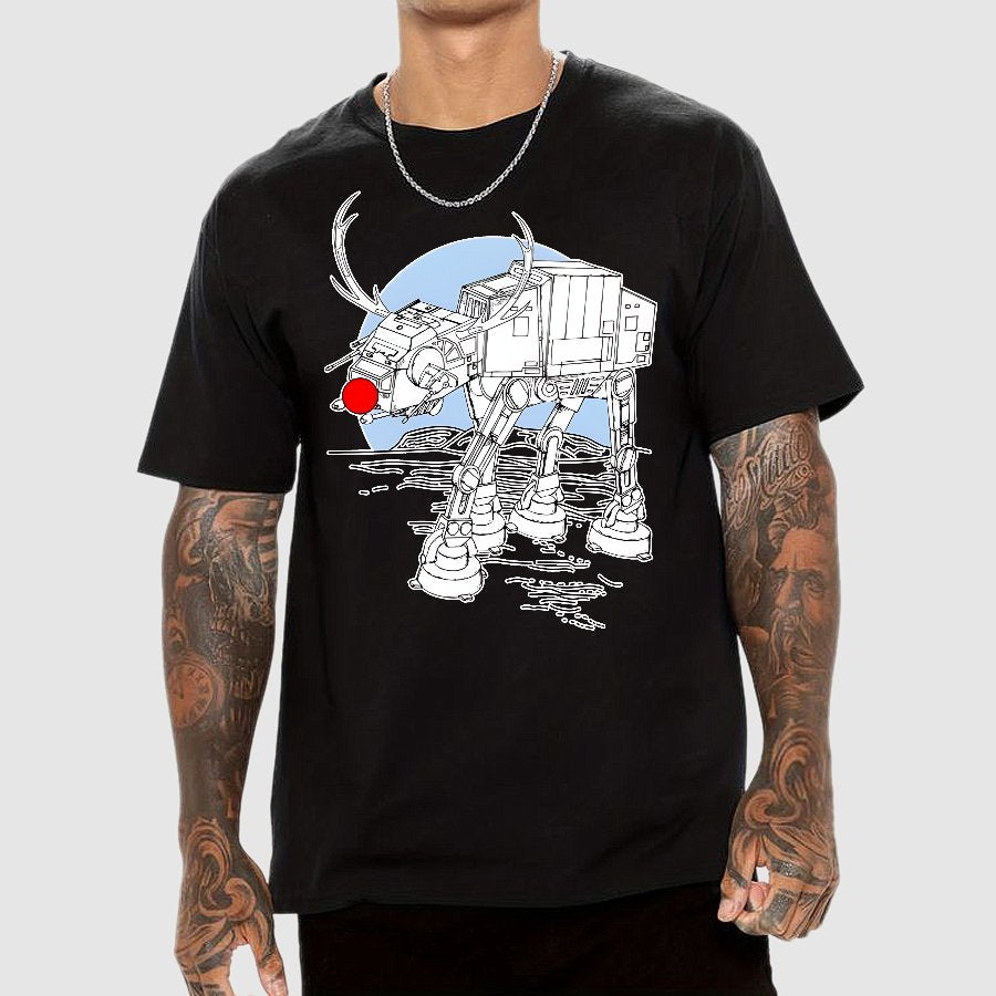 Christmas Robot Geek T-Shirt