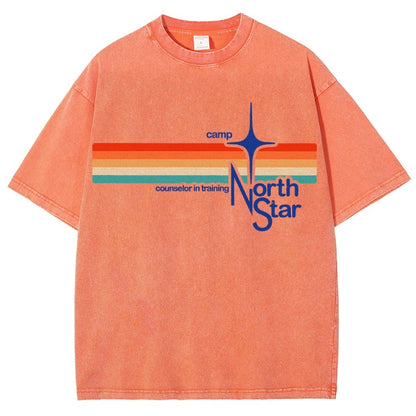 Camp North Star Vintage Distressed T-shirt